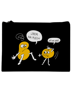 Opité zemiaky taštička Black