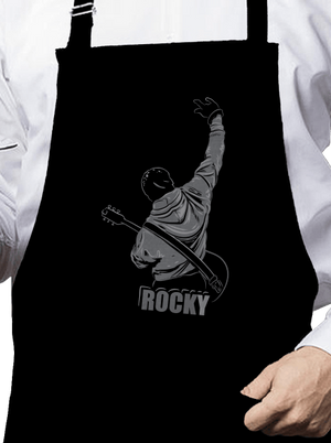 Rocky zástera Black