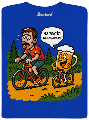 Dobehnem ťa pánske dlhý rukáv Royal Blue