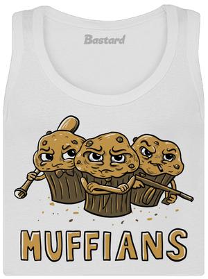 Muffians dámske tielko klasické White