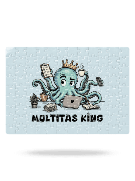 Multitas king puzzle White