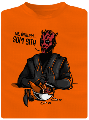 Som sith detské športové tričko Neon Orange
