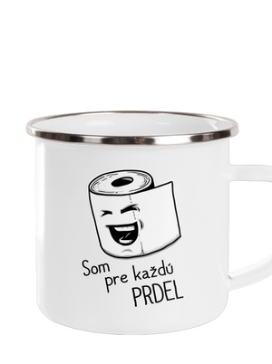 Prdel plecháčik White