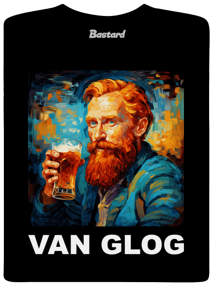 Van Glog pánske dlhý rukáv Black