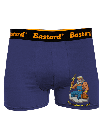 Bez napätia ani ranu boxerky Blue Navy