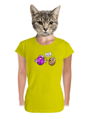 Zmaľujem ťa dámske tričko prémium Lemon