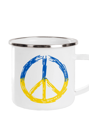 Ukrajina - Peace plecháčik White