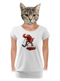 dámske tričko s lemom