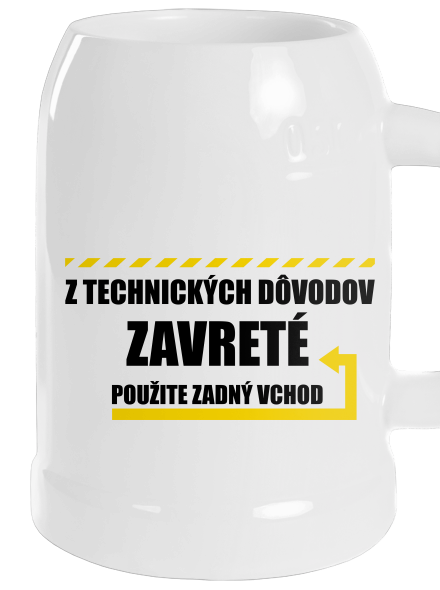 Zadný vchod polliter White