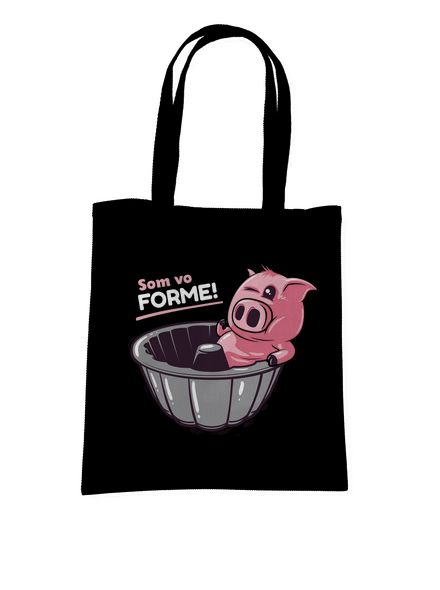 Vo forme taška Black