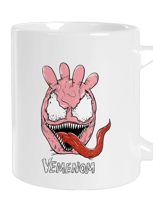 Vemenom veľký hrnček White