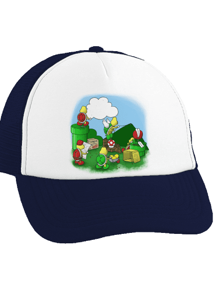 Ako sa stavia nový level? šiltovka truckerka French Navy cap