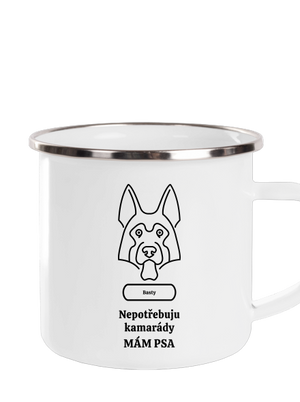 Nemôžem, mám psa plecháčik White