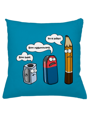 To si pište vankúš Blue Turquoise