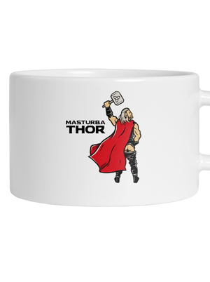 Masturbathor hrnček makronka White