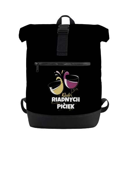 Klub riadnych pičiek batoh Black