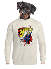 unisex mikina bez kapucne