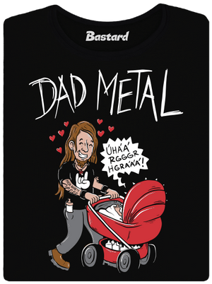 Dad metal dámske tričko