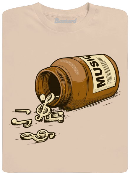 Music Pills pánske tričko Sand