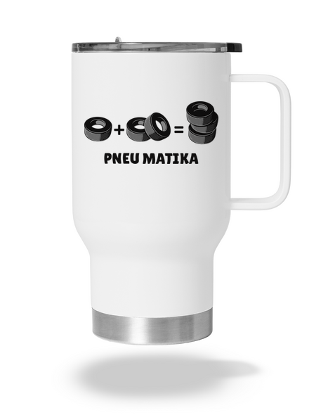 Pneu Matika termohrnček White