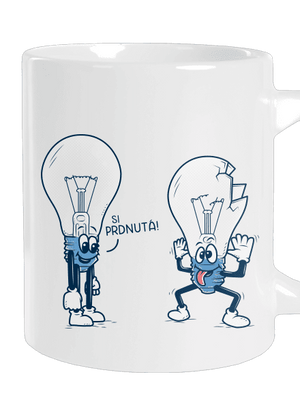 Prdlá veľký hrnček White