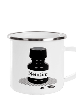 Netušim plecháčik White