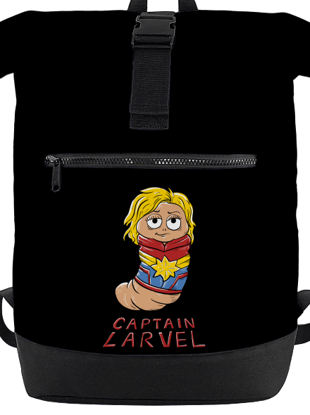 Captain Larvel batoh Black