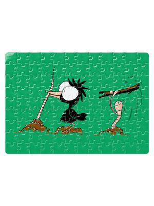 Nesprávny koniec puzzle White