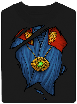 Doctor Inside unisex mikina bez kapucne Black