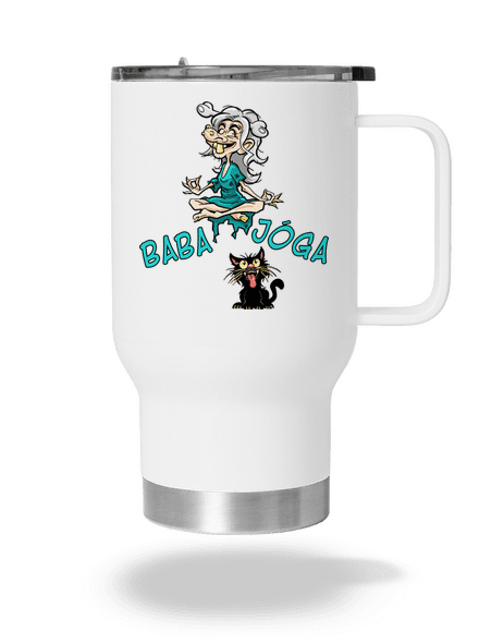 Baba Jóga termohrnček White