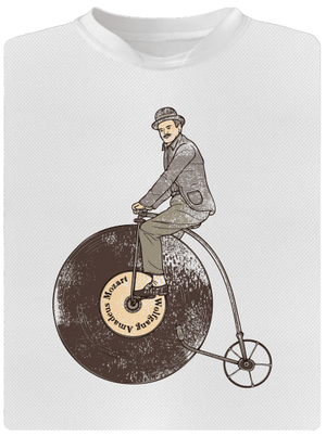 Na čom frčíš? detské športové tričko White