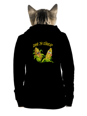 dámska mikina na zips