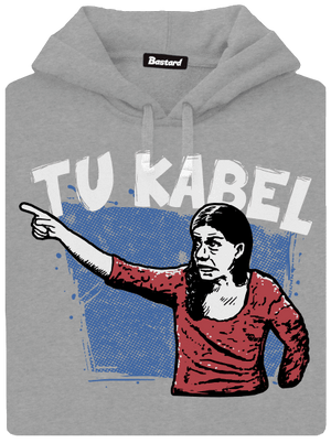 Tukabel pánska mikina klokanka Light Melange