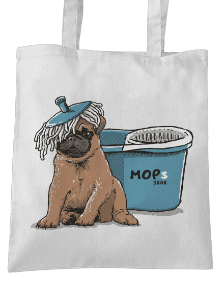 Mops taška White