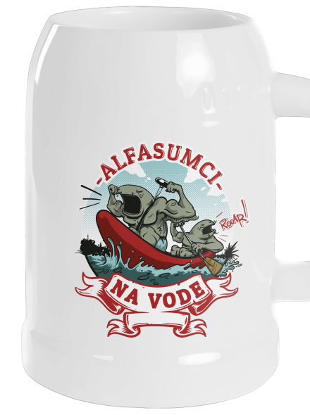 Alfasumci na vode polliter White