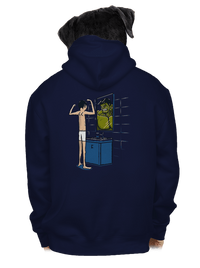 pánska mikina na zips