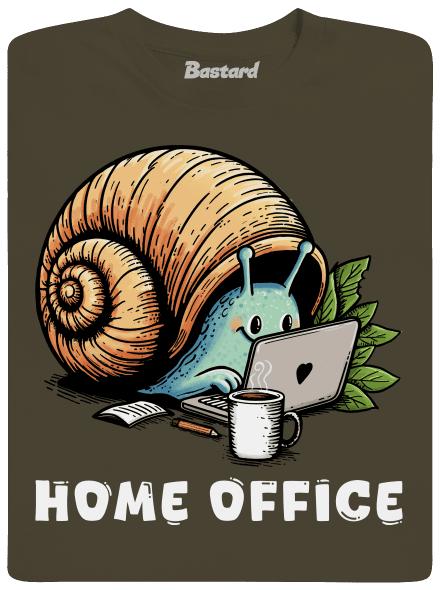 Slimákov home office pánske dlhý rukáv Urban Khaki