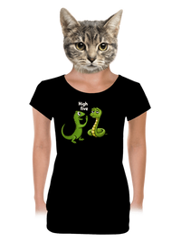 dámske tričko s lemom