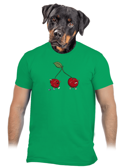 Nie je úniku pánske tričko Kelly Green