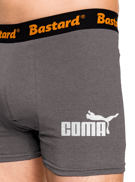 Coma boxerky Gray Melange