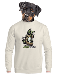 unisex mikina bez kapucne