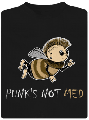 Punks Not Med detské športové tričko Black