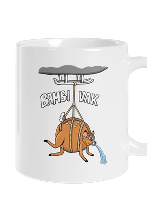 Bambi vak klasický hrnček White