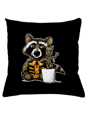 Strážcovia galaxie vankúš Black