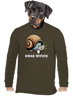 Slimákov home office pánske dlhý rukáv Urban Khaki