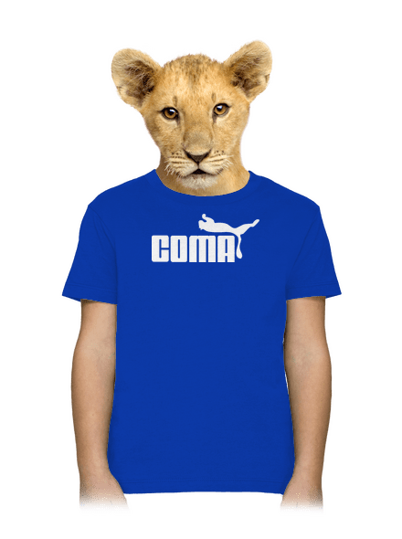 Coma detské tričko Royal Blue