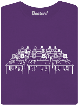 Cimrman: Debil, blbeček dámske tričko prémium Purple