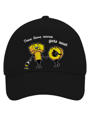 Pravá láska šiltovka baseballka Black