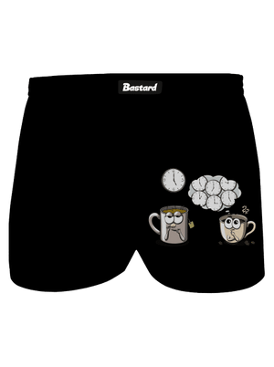 Čaj o piatej, káva stále pánske trenky Black