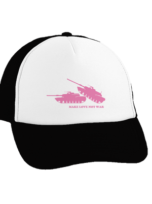 Tanky šiltovka truckerka Black cap